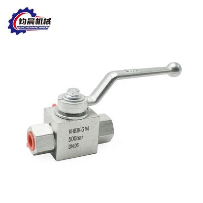 High Pressure Ball Valve KHB3K-G1/4 500bar Werkseitige Direkt Versorgung BALL Structure