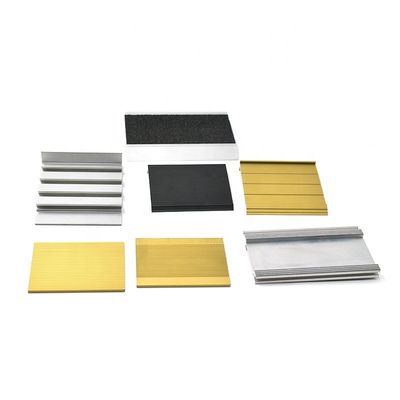 Non-Slip Carborundum Aluminum Alloy Stair Strip For Heavy Duty Traffic
