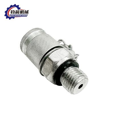 Flange Connection Hydraulic Adapter With Customized Oil Pipe Joint
