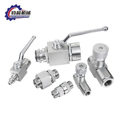 Stainless Steel Hydraulic High Pressure Mining Ball Valve 1/4&quot;-11/4&quot; for Gas/Water/Oil