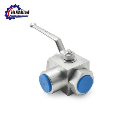 OEM Low Temperature KHB3K Hydraulic Ball Valve With Flanged Zinc Plating