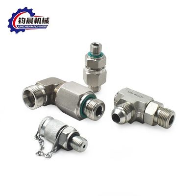 Stainless Steel 316 / 304 Natural Gas Spring Check Valve Hydraulic Ferrule Joint