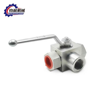 High Pressure Carbon Steel KHB3K-G1&quot; 315bar Manual Hydraulic Ball Valve