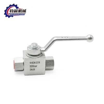 High Pressure Ball Valve KHB3K-G1/4 500bar Werkseitige Direkt Versorgung BALL Structure