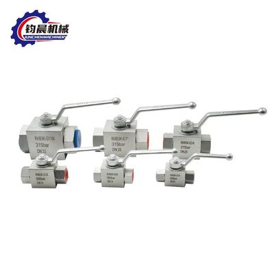 KHB3K-G1/2 BALL Structure Valve For Pressure Hydraulic Gas Applications
