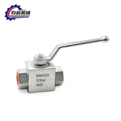 OEM Bestseller-Hydraulik Kugel Hahn KHB3K Zweiwege-Dreiweg Eventil
