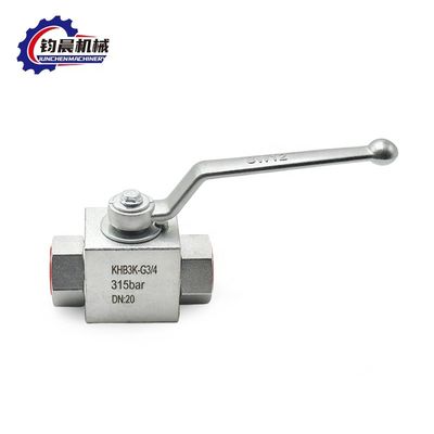 OEM Bestseller-Hydraulik Kugel Hahn KHB3K Zweiwege-Dreiweg Eventil