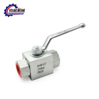 KHB-G1'' 315bar DN 25 High Pressure Ball Valve for Gas/Water/Oil High Temperature