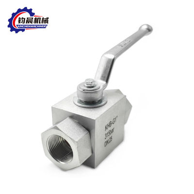 KHB-G1'' 315bar DN 25 High Pressure Ball Valve for Gas/Water/Oil High Temperature