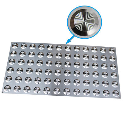 Stainless Steel 316 Tactile Plate for Safe Navigation in High Foot Traffic Areas