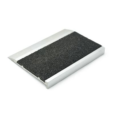 Non-Slip Carborundum Aluminum Alloy Stair Strip For Heavy Duty Traffic